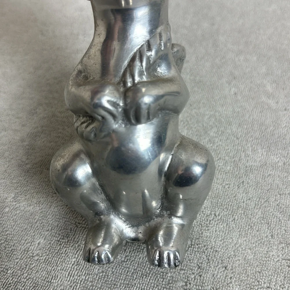 Pottery Barn Rabbit Bunny Tealight Candle Holder Easter Spring